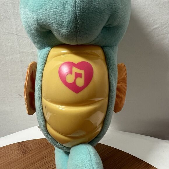 Fisher Price Ocean Wonders Soothe Glow Seahorse Blue Musical Plush Toy 2008 - Picture 2 of 7